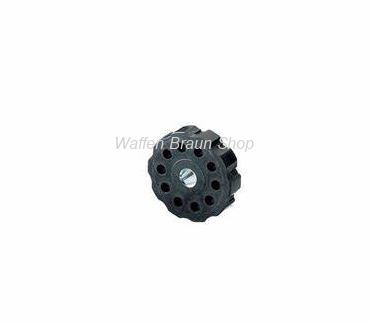 Trommelmagazin 10 Schuß für CO2 Kurzwaffe Smith&Wesson Mod.586/686 3er Pack 