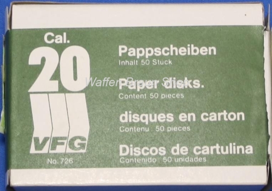 VFG Pappscheiben KAl.20 50 Stück 