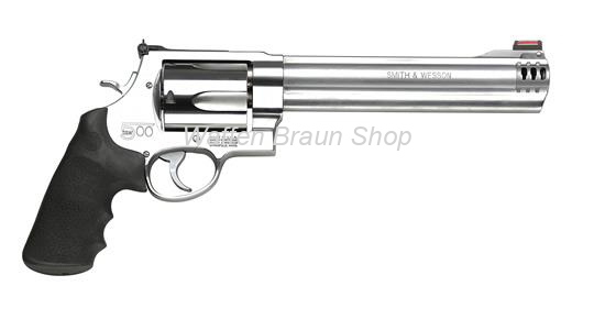 S&W Rev. Mod. 500 Hi-Viz, cal. .500 S&W Mag., 8 3/8", stainless 