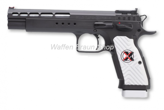 Tanfoglio Pistole T97L Gold Match Xtreme, 6", cal. .45 ACP, Finish: Black (Large Frame), 