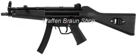 HK SLK SP5, Kal. 9 mm Luger, m. Schulterstütze, schwarz, Lauflänge: 22,5 cm , Gesamtlänge: 67,5 cm 