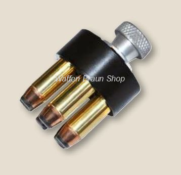 HKS Speedloader Mod. 22-K für S&W K Rahmen Rev. mit 6 Schuss Trommel Kal. 22lr 