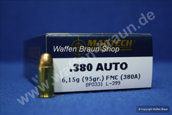 Magtech.380AUTO FMJ 95GRS A50 #380A 