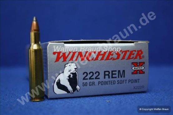 Winchester222Rem,SUPER-X,50gr,PSP,20 