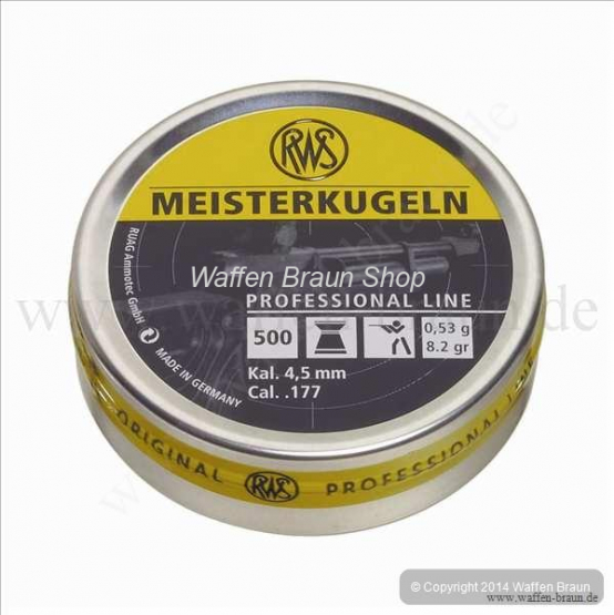 PROF-L MEISTER 4,5MM Ø4,50 Luftgewehrkugeln 