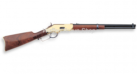 Uberti Lever Action Büchse 1866 Carbine .22lr 19Zoll Brass 