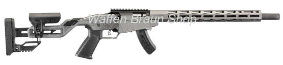Ruger Precision Rimfire .22lr 18 Zoll 1/2-28 Tactical Grau Ceracote 