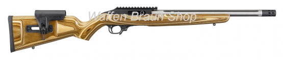 Ruger 10/22 Cometition .22lr 16,1 zoll Natural braun Laminate 