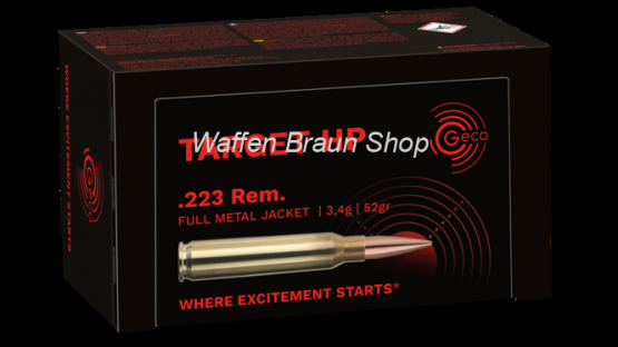 Geco .223 Rem Target / HP 3,4g/52 grain 50 Stück 