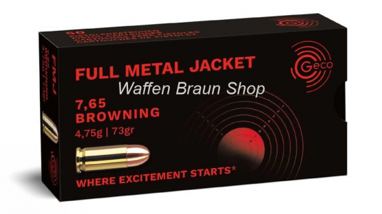 GECO PATR 7,65 Browning  VMR 50 STK 