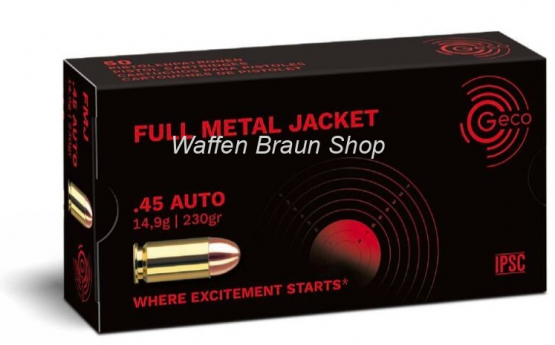 GECO PATR .45 ACP VM 50 STK 