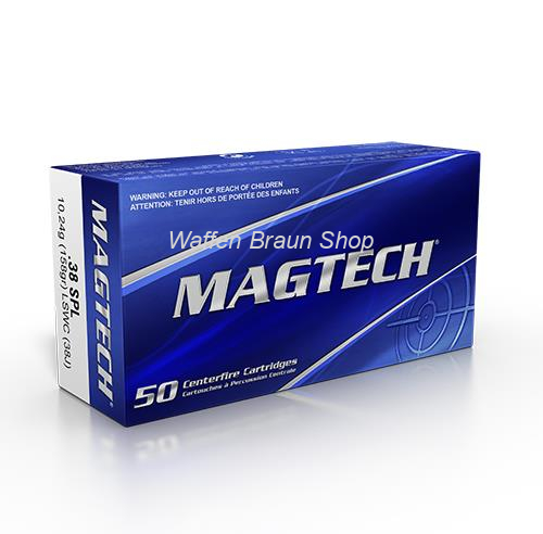 Magtech.38SPL LSWC 158GRS A50  #38J 