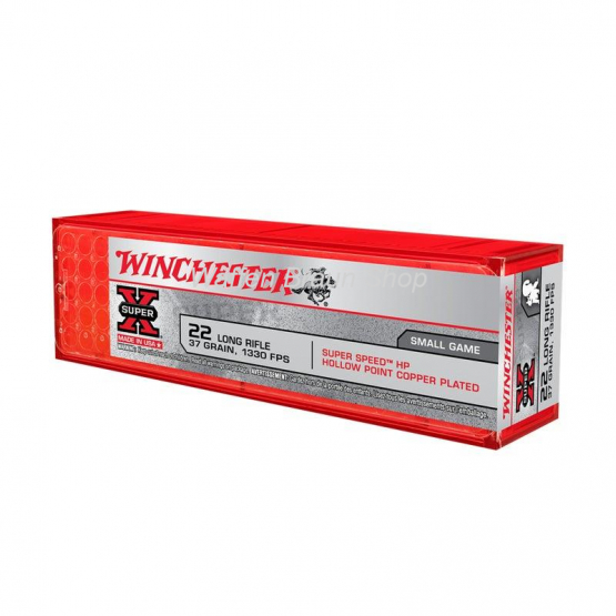 Winchester 22LR,SUPER SPEED,37gr,LEAD HP, 100 Stück 