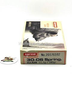 NORMA .30-06 VULKAN 11,7G 180GR 20 Stück 