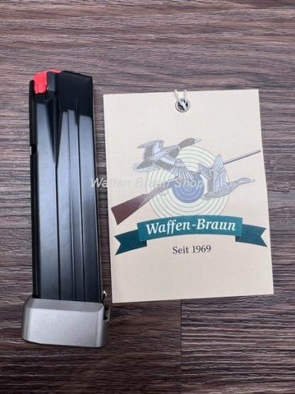 Magazin Walther 15+2 Schuss, Alu-Magazinverlängerung schwarz, , PPQ M Steel 
