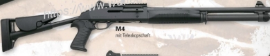 Benelli Selbstladeflinte - M4 Super 90 - 12/76 / LL 36cm / MC Teleskopschaft 